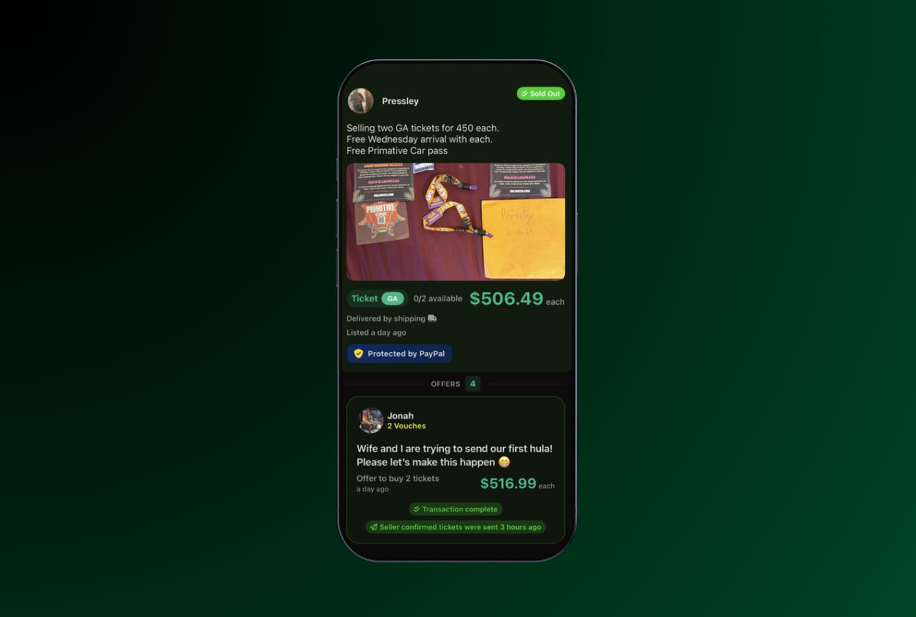 New Feature Phone Mockup