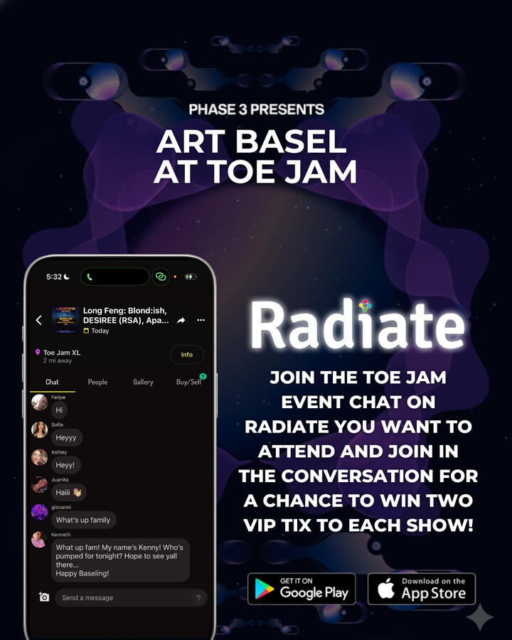 Art Basel Toe Jam